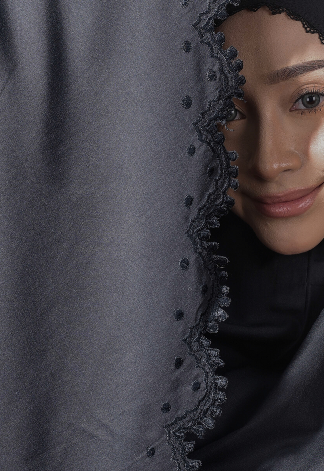 Faraza Zahra Mini Telekung Aisyah - Lembut, Selesa dan Praktikal