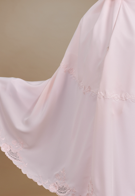 Faraza Zahra Mini Telekung Rosella in Soft Pink