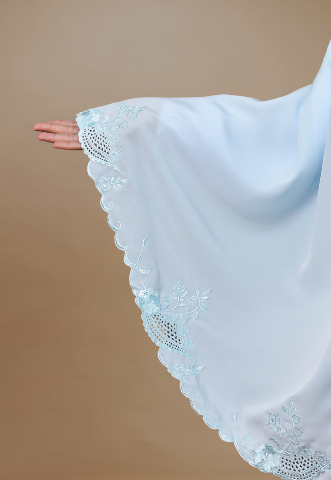 Faraza Zahra Mini Telekung Rosella in Turqoise