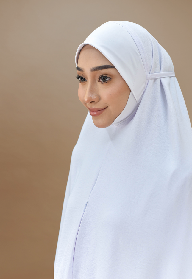 Faraza Zahra Mini Telekung Ironles - Ringan, Lembut dan Tak Perlu Gosok