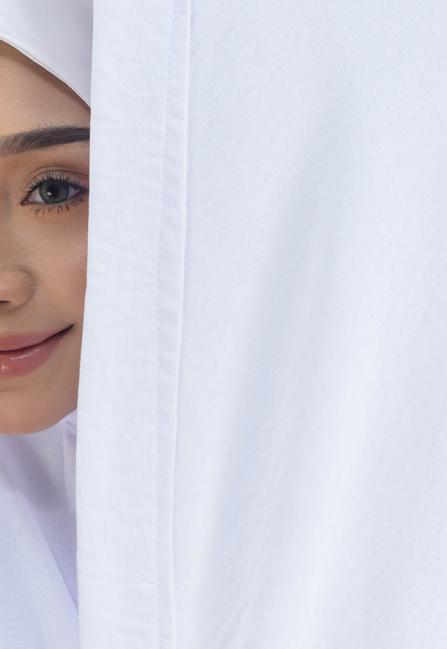 Faraza Zahra Mini Telekung Ironles - Ringan, Lembut dan Tak Perlu Gosok