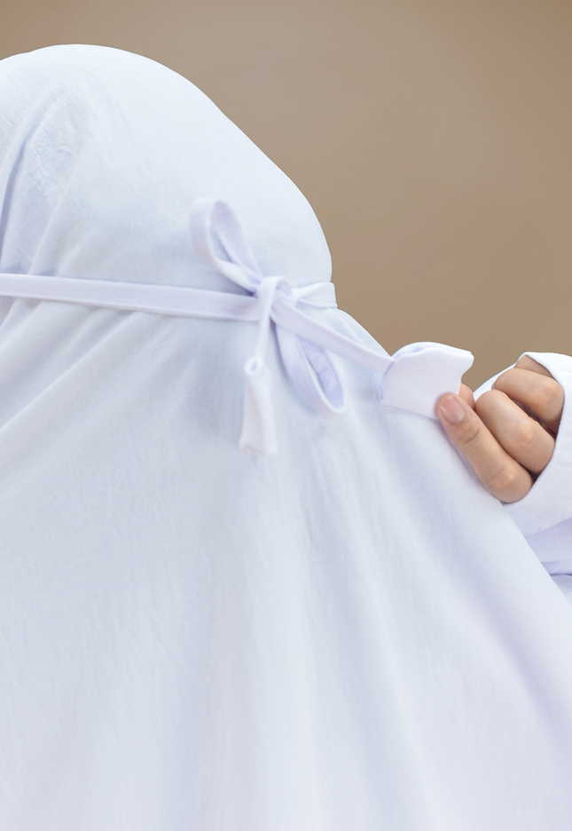Faraza Zahra Mini Telekung Ironles - Ringan, Lembut dan Tak Perlu Gosok
