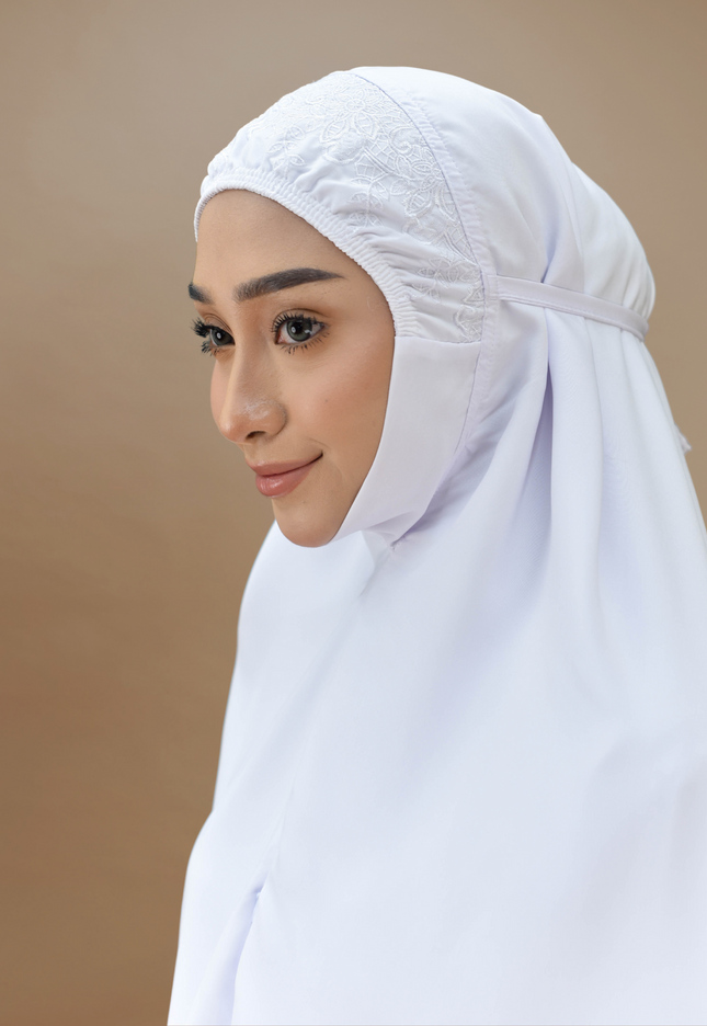 Faraza Zahra Mini Telekung Sazkia - Mini Telekung Ibadat,Travel, Umrah dan Haji