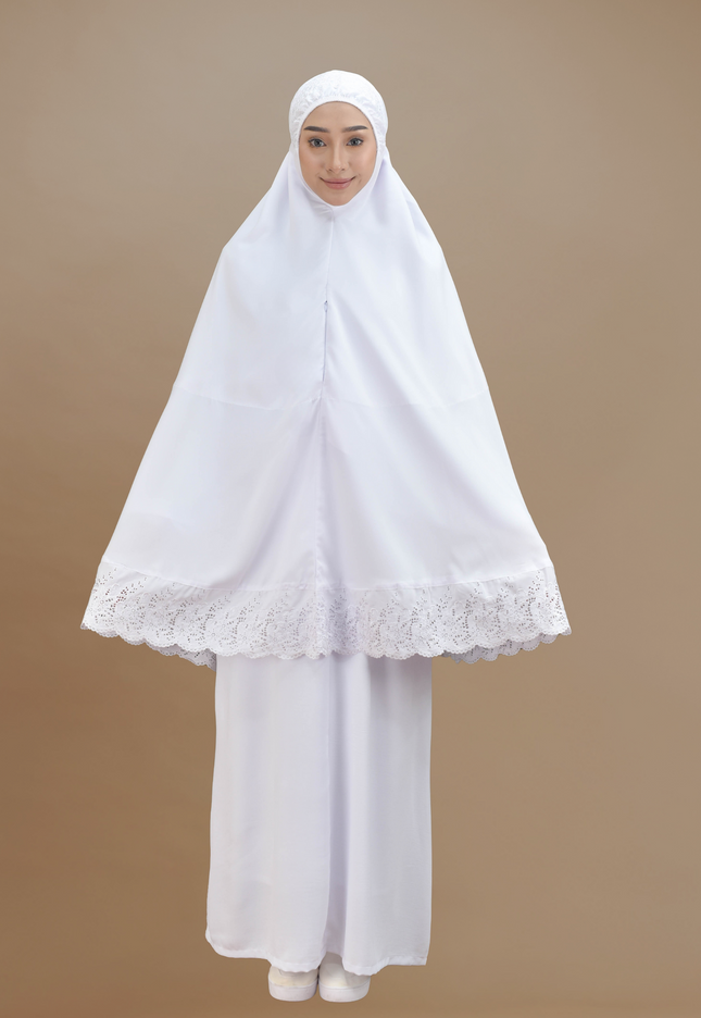 Faraza Zahra Mini Telekung Sazkia - Mini Telekung Ibadat,Travel, Umrah dan Haji