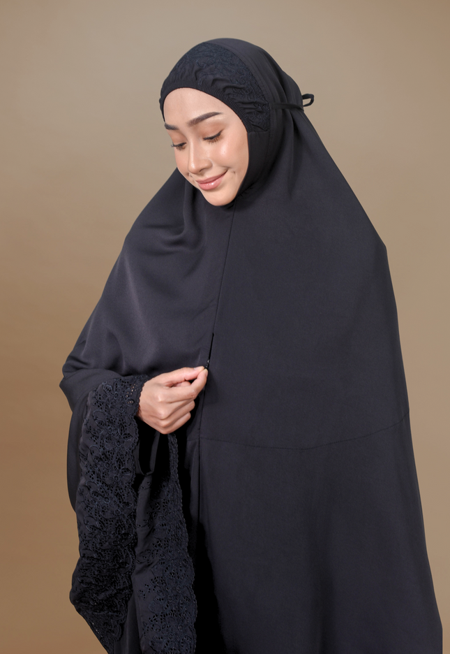 Faraza Zahra Mini Telekung Sazkia - Mini Telekung Ibadat,Travel, Umrah dan Haji