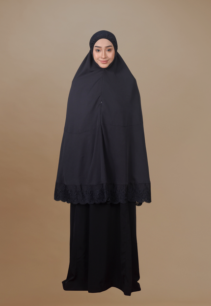 Faraza Zahra Mini Telekung Sazkia - Mini Telekung Ibadat,Travel, Umrah dan Haji