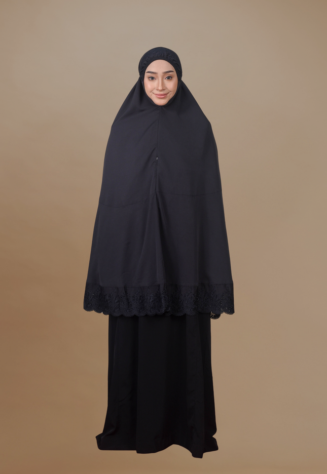 Faraza Zahra Mini Telekung Sazkia - Mini Telekung Ibadat,Travel, Umrah dan Haji