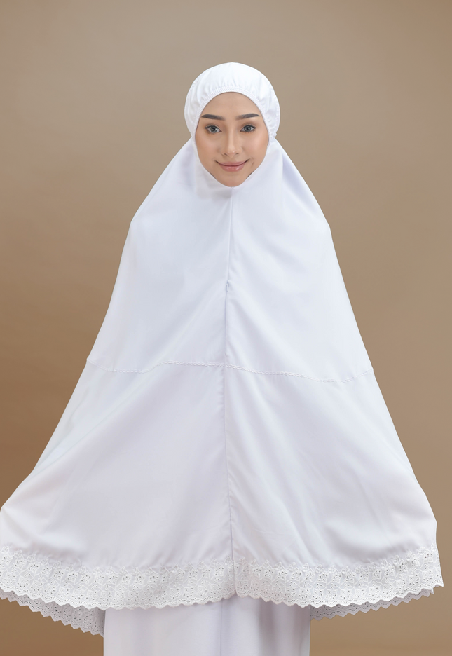 Faraza Zahra Mini Telekung Ummi - Selesa, Lembut dan Praktikal