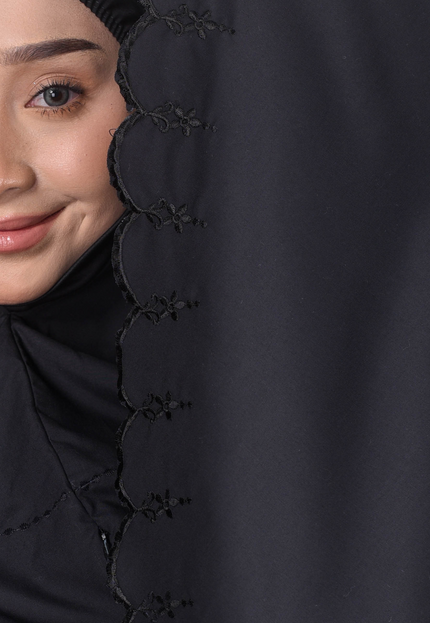 Faraza Zahra Mini Telekung Saniyah - Cotton, Sejuk dan Selesa