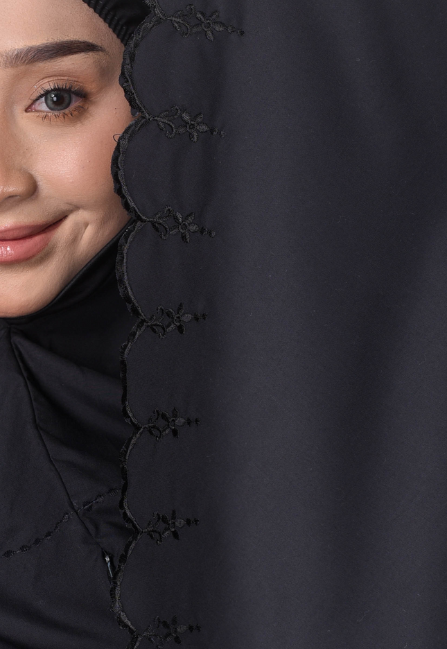 Faraza Zahra Mini Telekung Saniyah - Cotton, Sejuk dan Selesa
