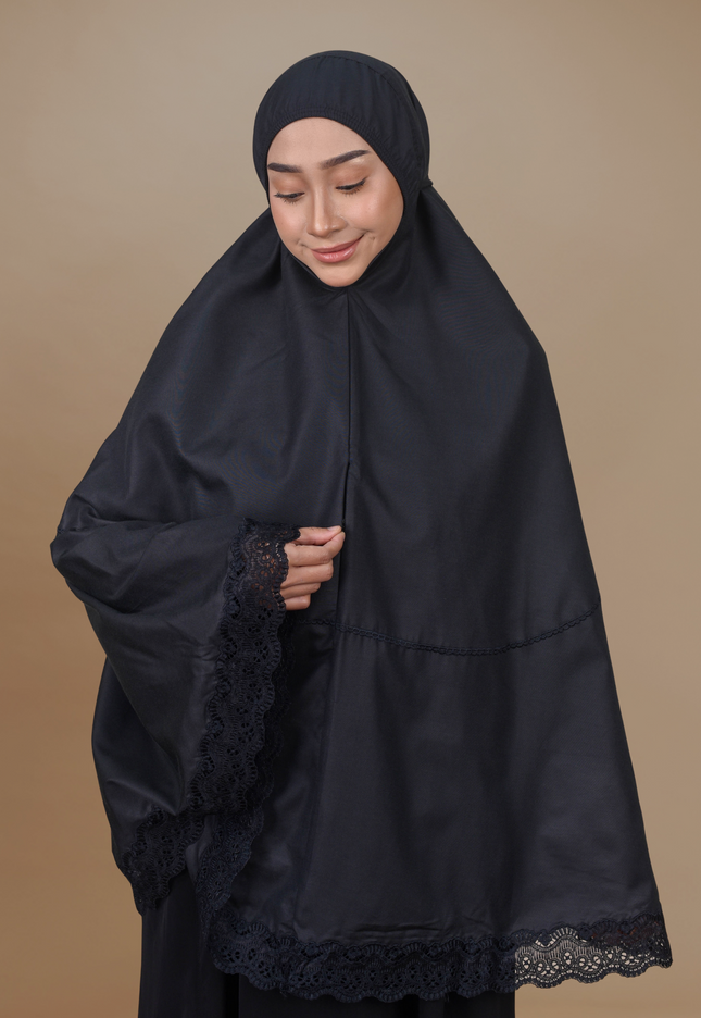Faraza Zahra Mini Telekung Siti - Sejuk, Selesa dan Mudah Gosok