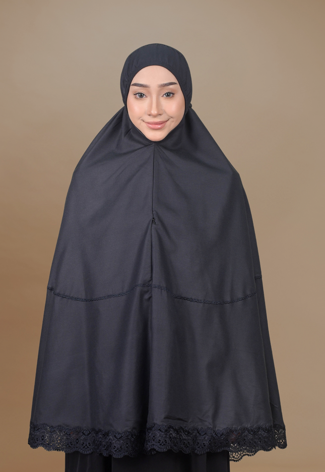 Faraza Zahra Mini Telekung Siti - Sejuk, Selesa dan Mudah Gosok