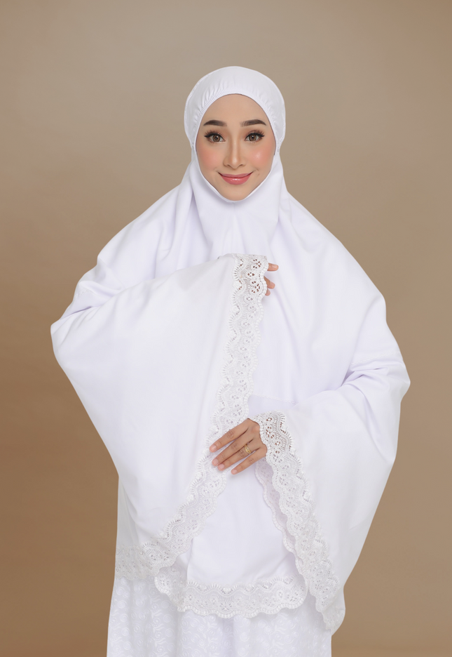 Faraza Zahra Mini Telekung Siti - Sejuk, Selesa dan Mudah Gosok