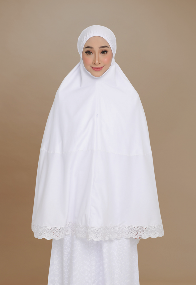 Faraza Zahra Mini Telekung Siti - Sejuk, Selesa dan Mudah Gosok