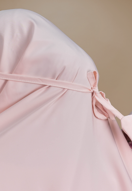 Faraza Zahra Telekung Rosella in Peach